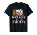 Cat Dont Judge Book Its Movie T-Shirt - Novelty Apparel Men Women - T-Shirt, Sweatshirt, Hoodie