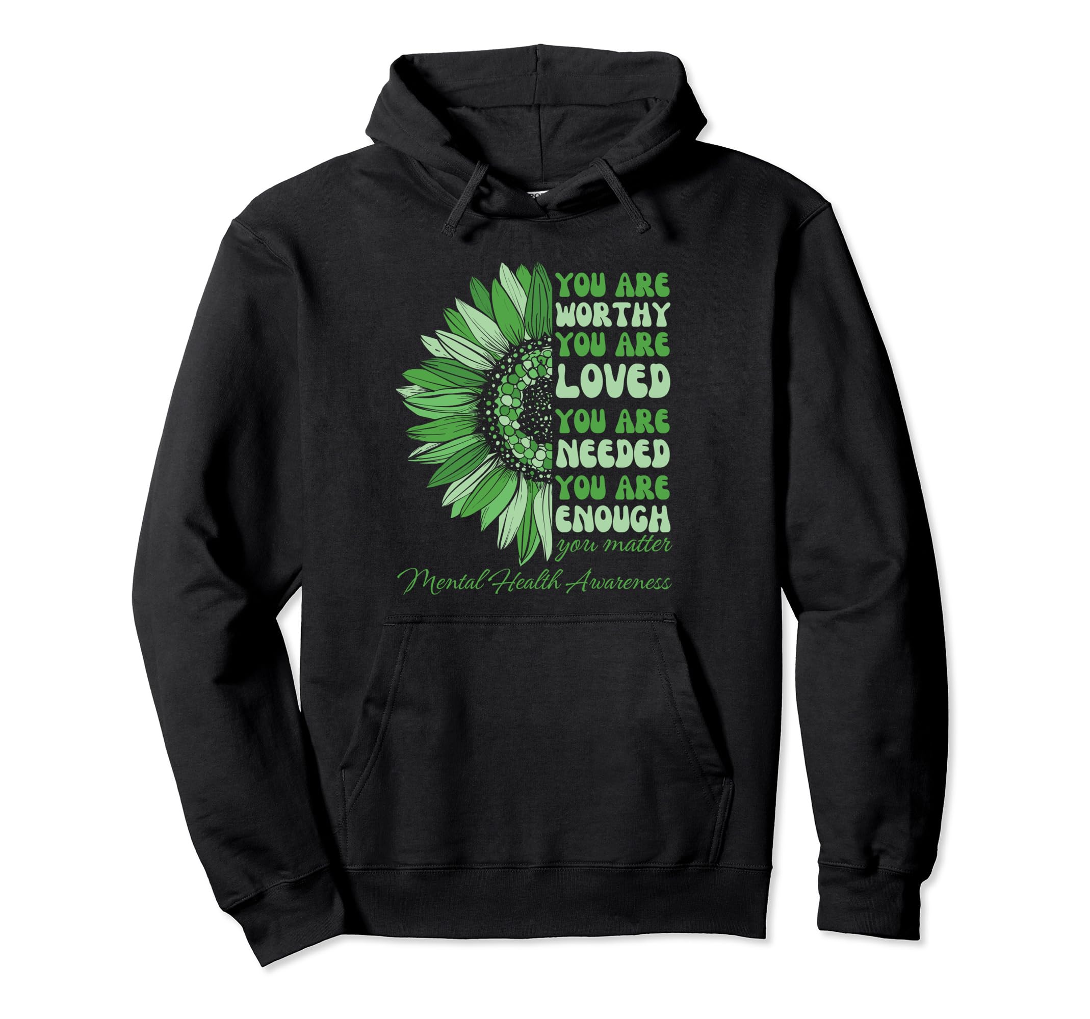 Groovy Motivational Support Hoodie - Casual Everyday Wear Men Women - T-Shirt, Sweatshirt, Hoodie