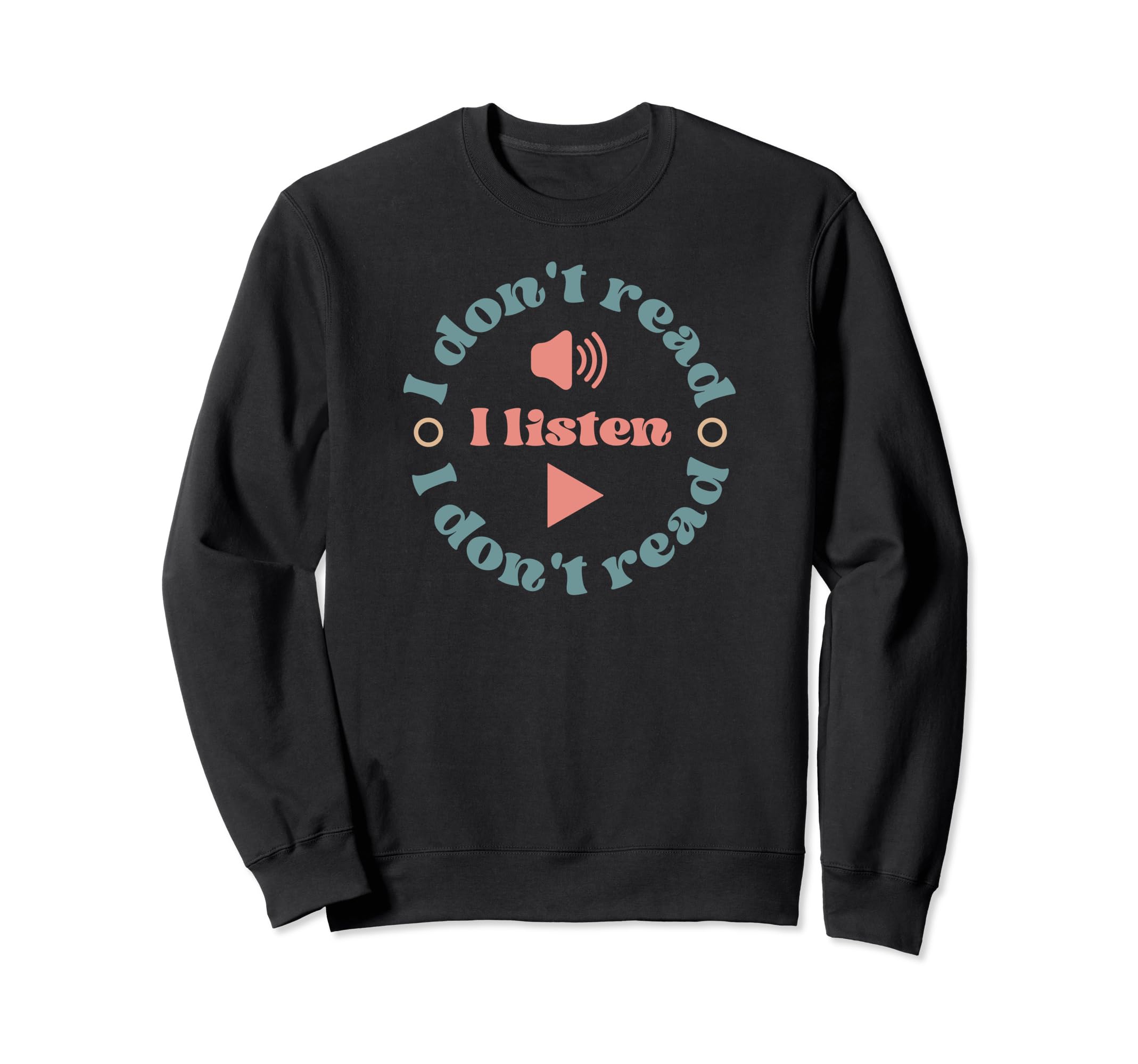 Audiobook Bookish Well Read Book Sweatshirt - Streetwear Style for Adults - T-Shirt, Sweatshirt, Hoodie