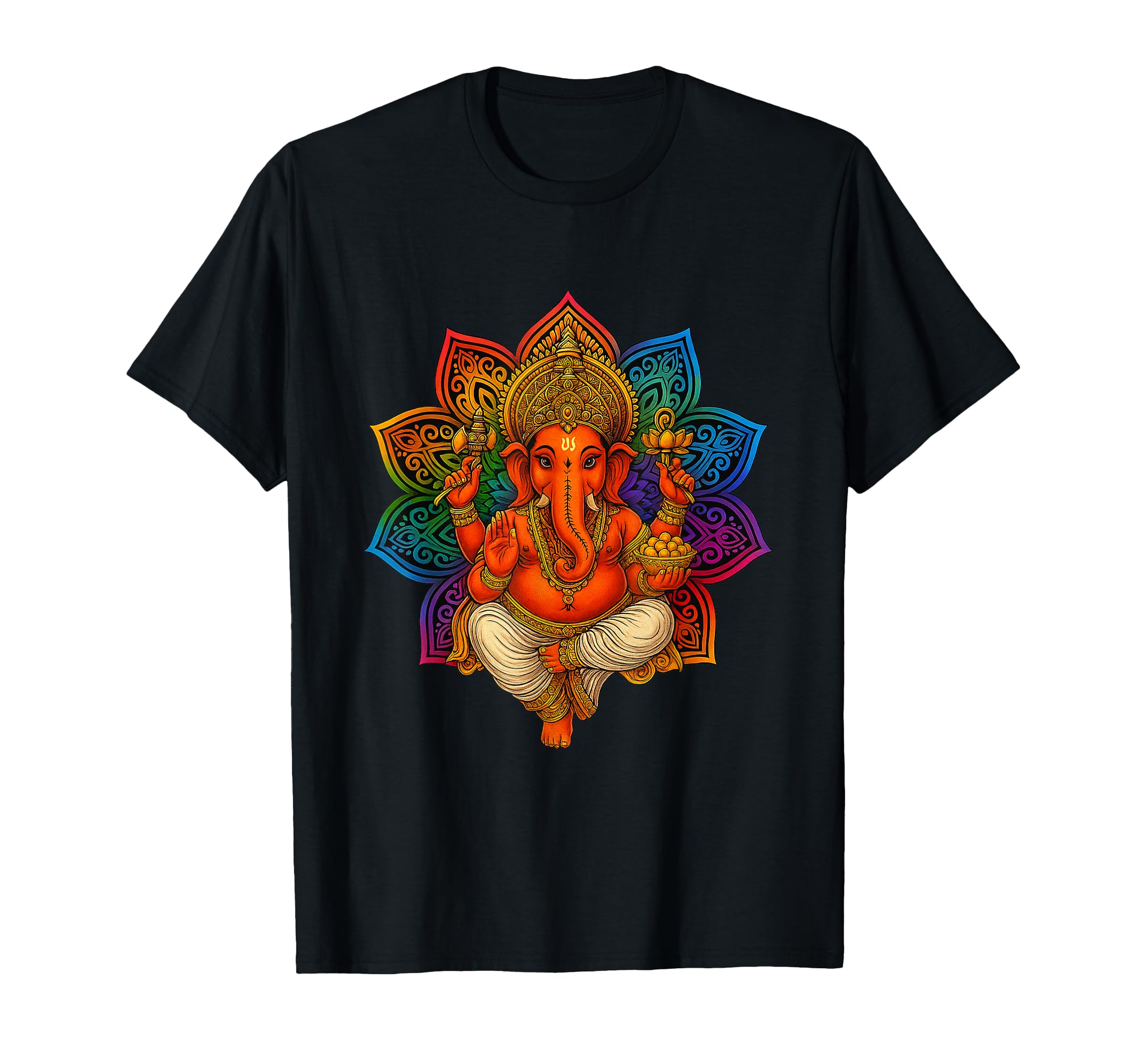 Elephant God India Meditation Hindu T-Shirt - Streetwear Style Unisex - T-Shirt, Sweatshirt, Hoodie