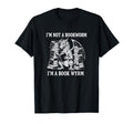 Im Not Bookworm Im Book Wyrm Funny Dragon T-Shirt - Graphic Print Unisex - T-Shirt, Sweatshirt, Hoodie