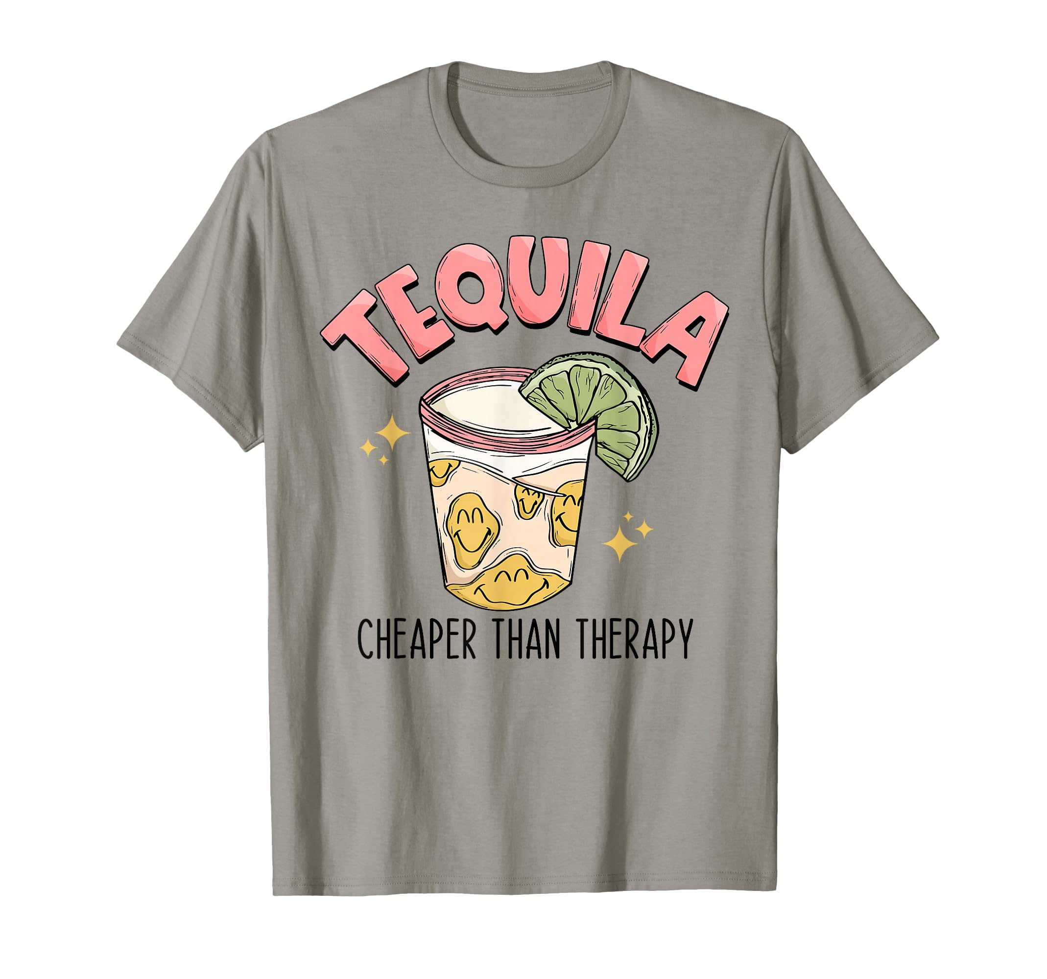 Tequila Cheaper Than Therapy Fun T-Shirt - Unique Graphic for Adults - T-Shirt, Sweatshirt, Hoodie