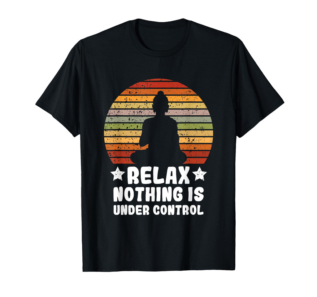 Meditation Yoga Mindfulness Relax T-Shirt - Unique Graphic Men Women - T-Shirt, Sweatshirt, Hoodie