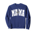 Mama Lightning Bolt Checkered Sweatshirt - Custom Art Print Men Women - T-Shirt, Sweatshirt, Hoodie