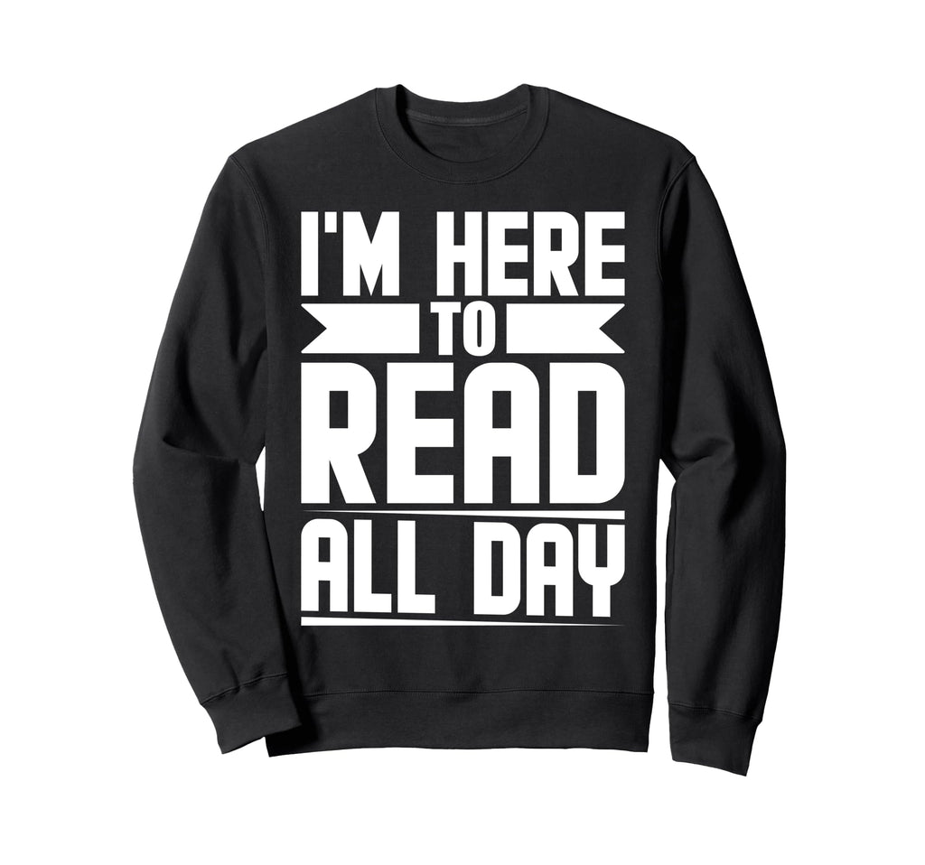 Book Lover Bookworm Sweatshirt - Casual Everyday Wear for Adults - T-Shirt, Sweatshirt, Hoodie