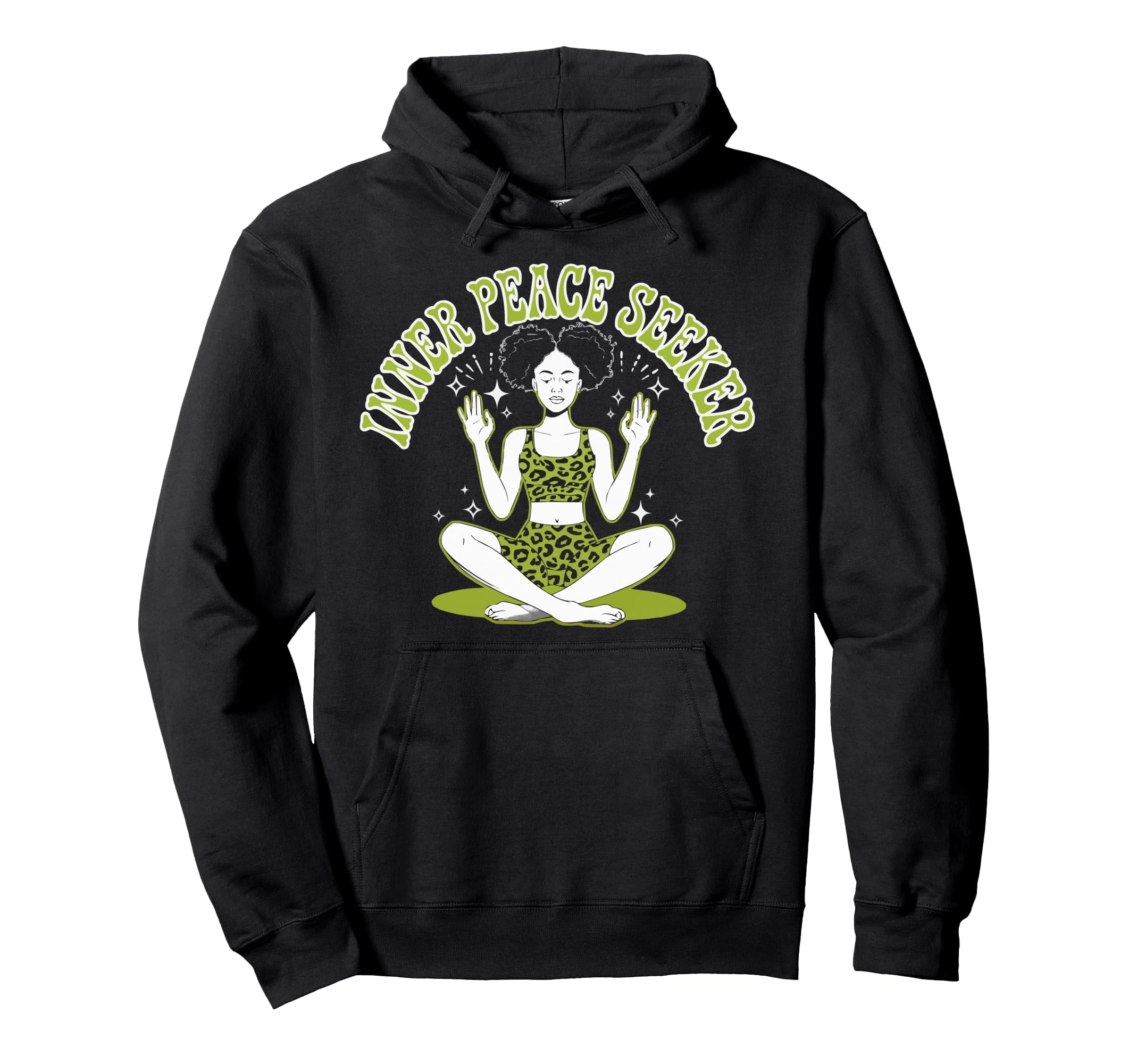 Spiritual Seeker Meditation Reiki Hoodie - Aesthetic Graphic for Adults - T-Shirt, Sweatshirt, Hoodie