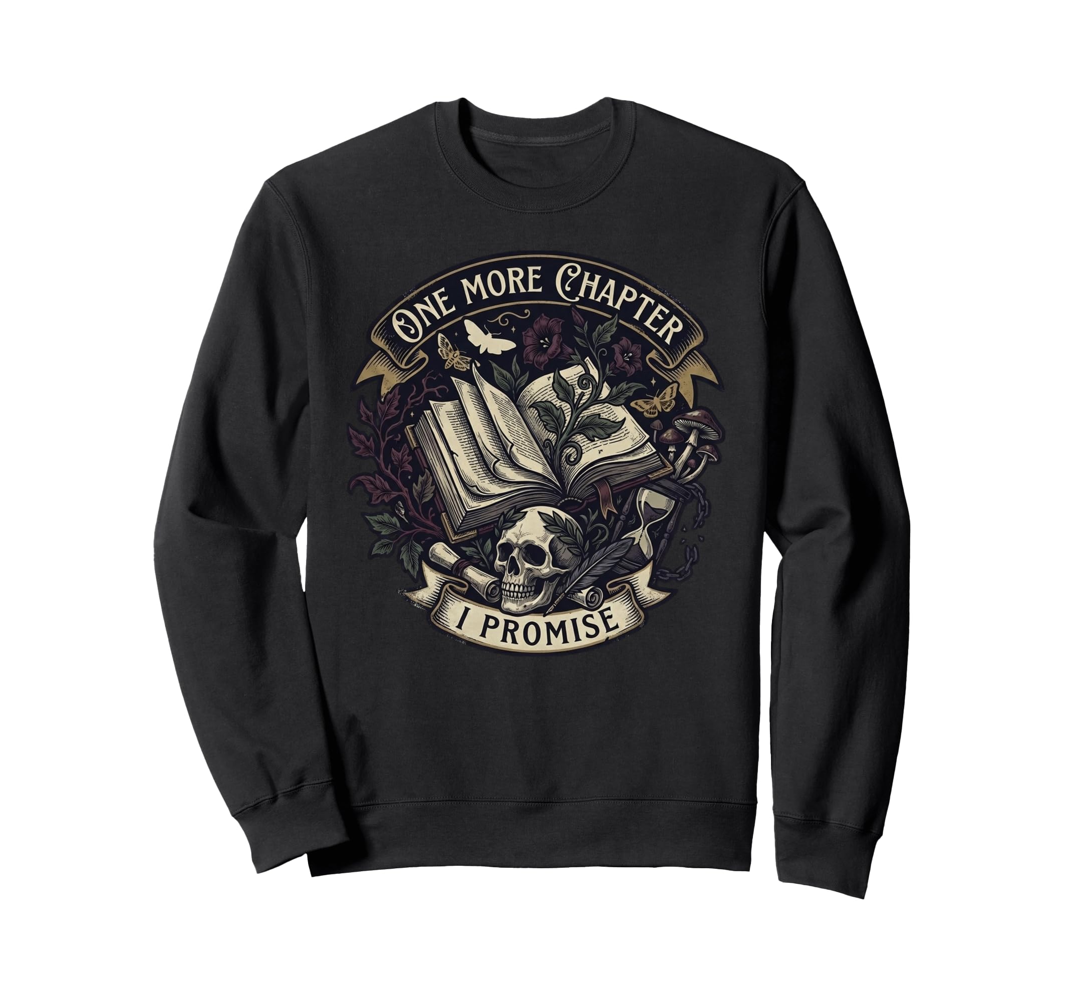 Bookish Reader Book Lover Sweatshirt - Casual Everyday Wear Unisex - T-Shirt, Sweatshirt, Hoodie