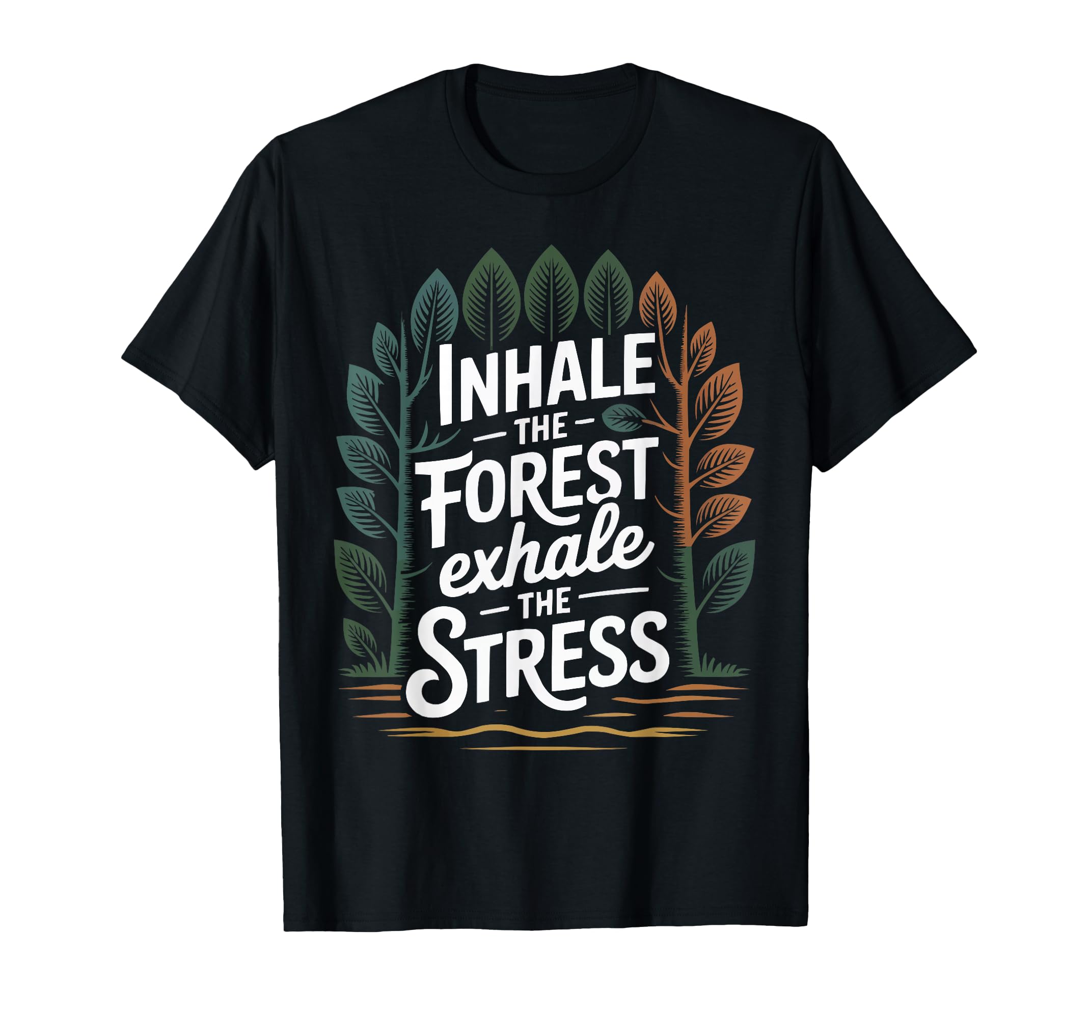 Shinrin Yoku Nature Therapy Tree T-Shirt - Streetwear Style Unisex - T-Shirt, Sweatshirt, Hoodie