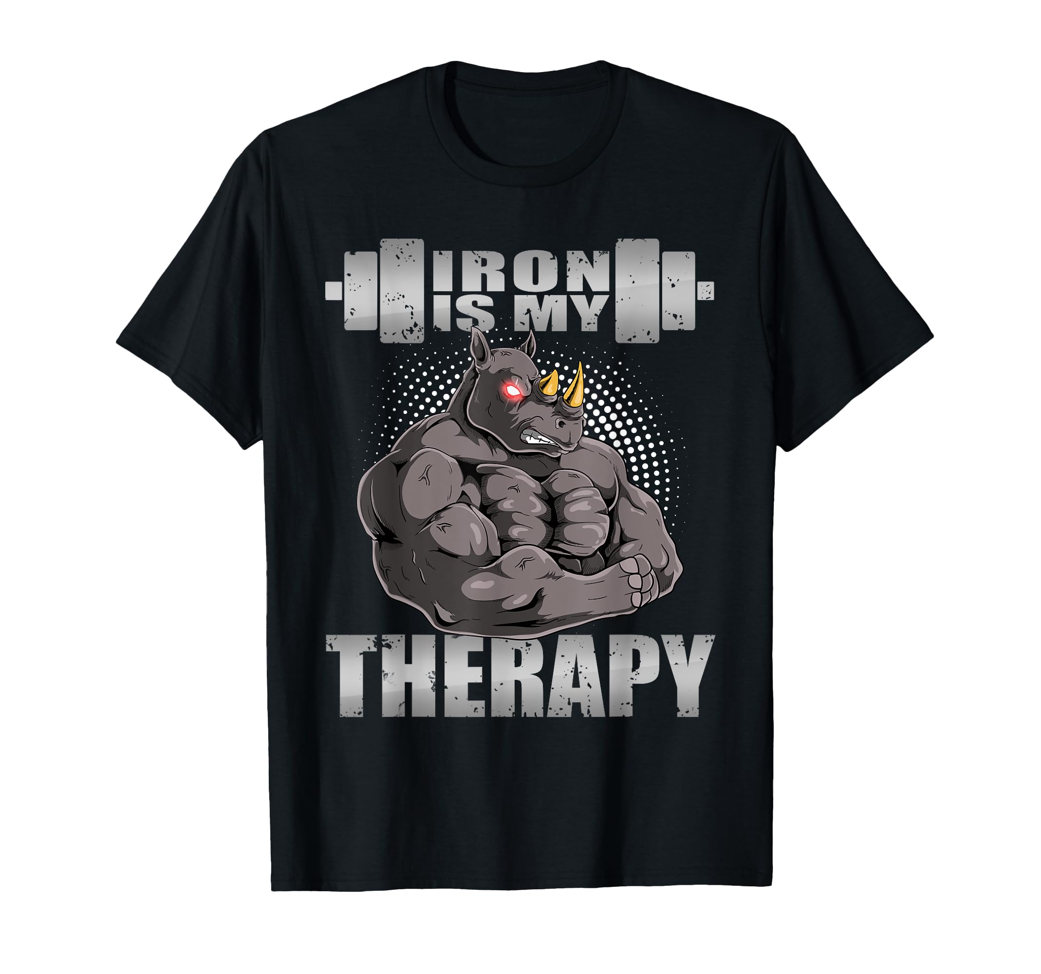 Rhinoceros Rhino Powerlifter Workout Gym T-Shirt - Streetwear Style Unisex - T-Shirt, Sweatshirt, Hoodie