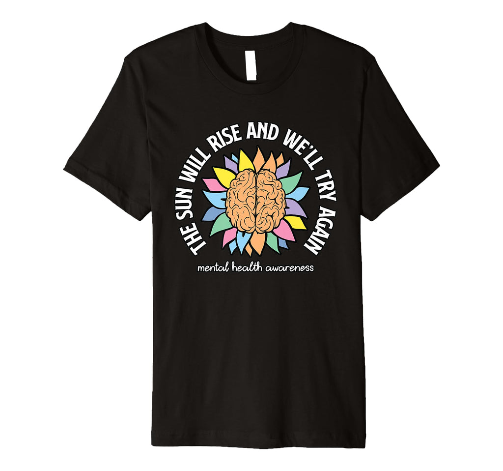 Mental Health Awareness Month End Stigma T-Shirt - Unique Graphic Men Women - T-Shirt, Sweatshirt, Hoodie