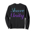 Share Unity Mental Health Awareness Sweatshirt - Novelty Apparel Unisex - T-Shirt, Sweatshirt, Hoodie