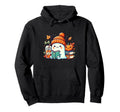 Funny Ghost Reading Book Lovers Hoodie - Streetwear Style Men Women - T-Shirt, Sweatshirt, Hoodie