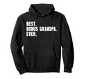 Best Bonus Grandpa Ever Step Grandpa Hoodie - Minimalist Print Men Women - T-Shirt, Sweatshirt, Hoodie