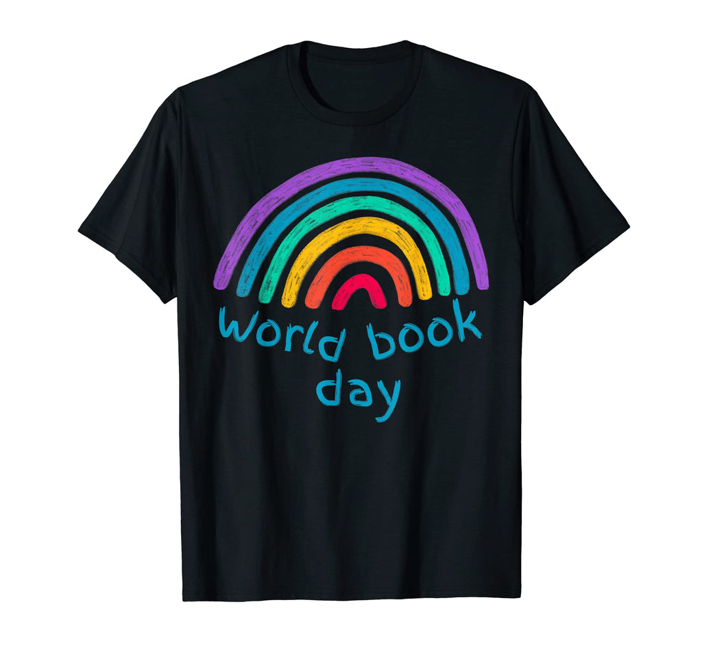 World Book Day Rainbow Colours T-Shirt - Streetwear Style Unisex - T-Shirt, Sweatshirt, Hoodie