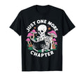 Just One More Chapter Mushrooms Gothic T-Shirt - Minimalist Print Unisex - T-Shirt, Sweatshirt, Hoodie
