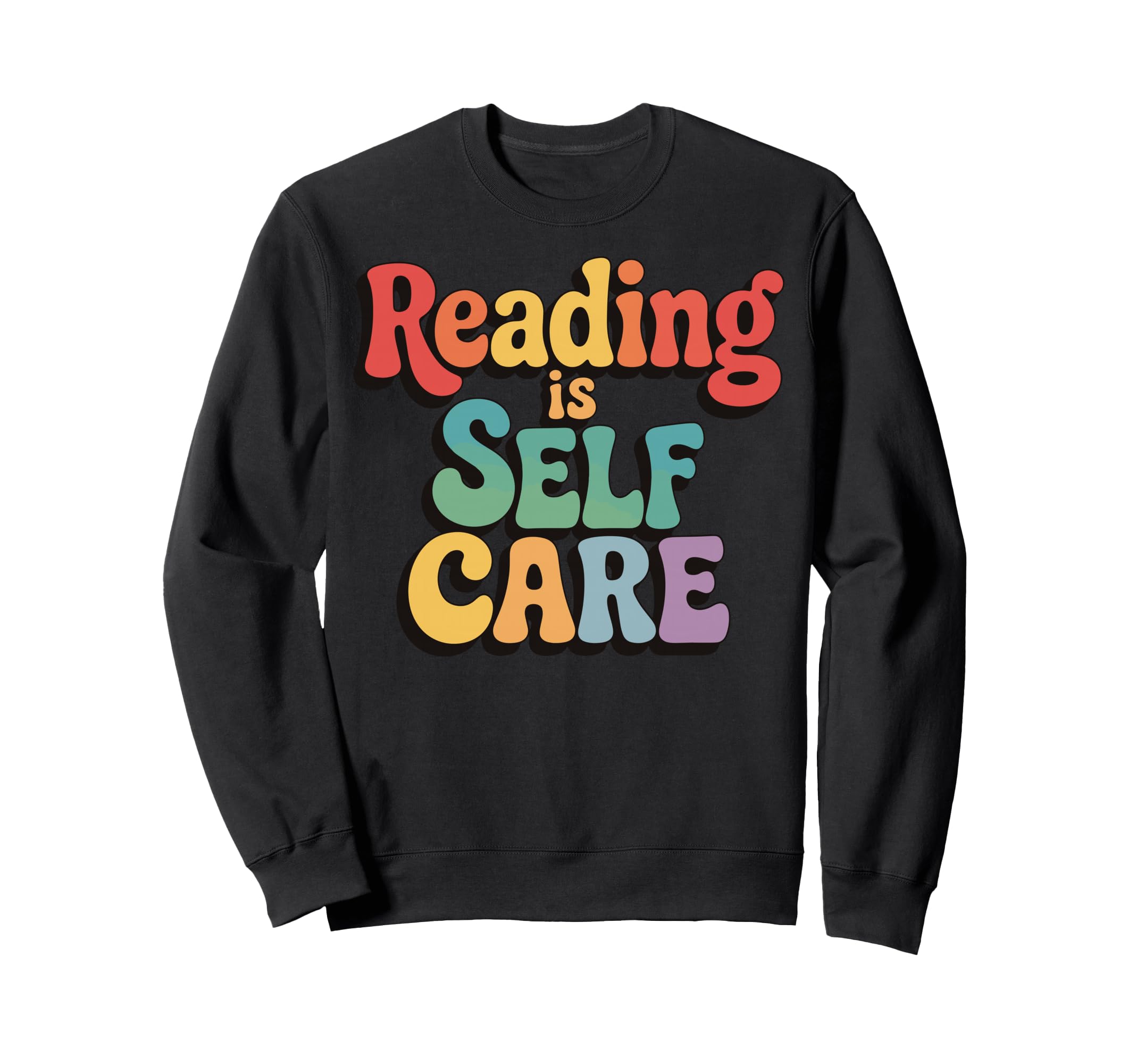Reading Book Avid Reader Sweatshirt - Minimalist Print Men Women - T-Shirt, Sweatshirt, Hoodie