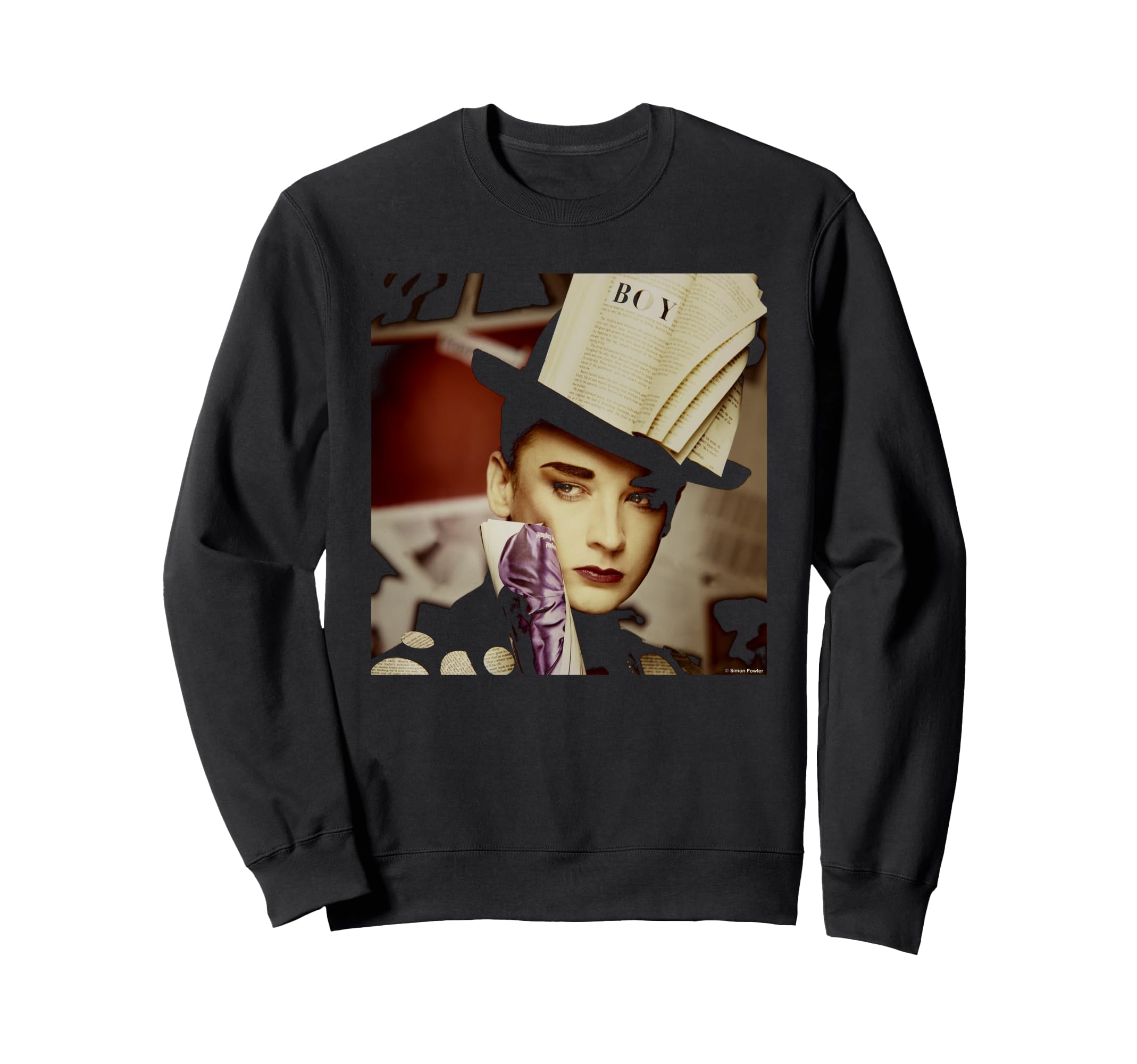 Culture Club George Book Hat Simon Sweatshirt - Graphic Print Men Women - T-Shirt, Sweatshirt, Hoodie