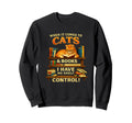 When It Comes To Cats And Books I Sweatshirt - Casual Everyday Wear Unisex - T-Shirt, Sweatshirt, Hoodie
