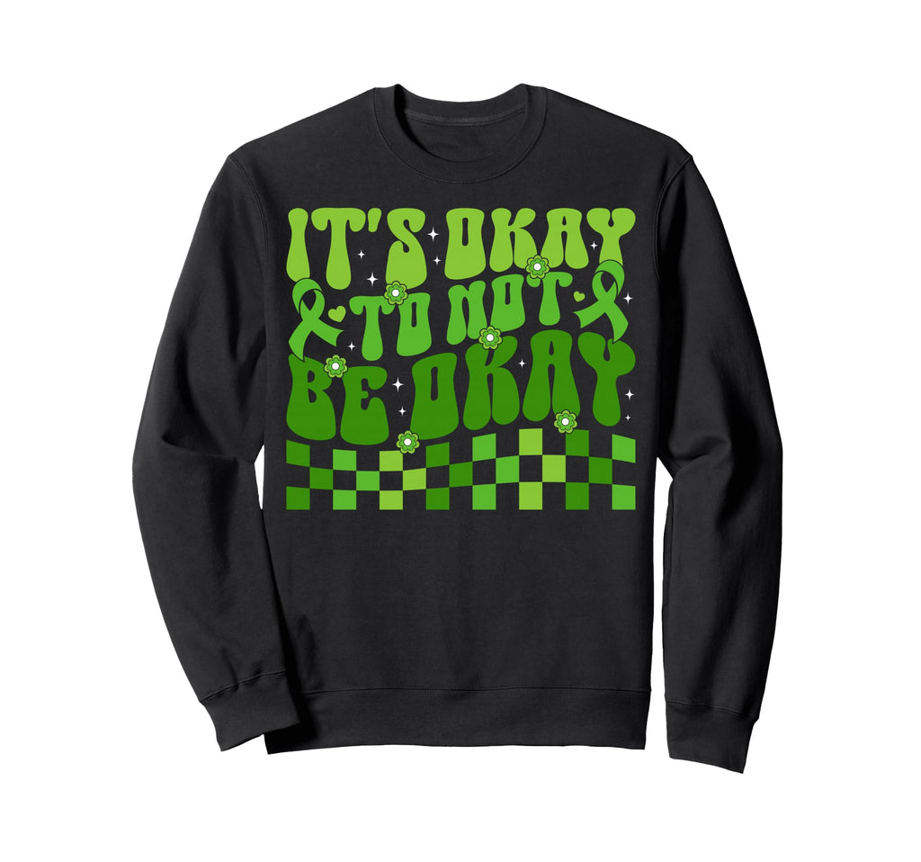 Its Okay To Not Be Okay Mental Health Hoodie - Minimalist Print Unisex - T-Shirt, Sweatshirt, Hoodie