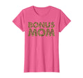 Bonus Mom Mothers Day Leopard Step T-Shirt - Aesthetic Graphic Men Women - T-Shirt, Sweatshirt, Hoodie