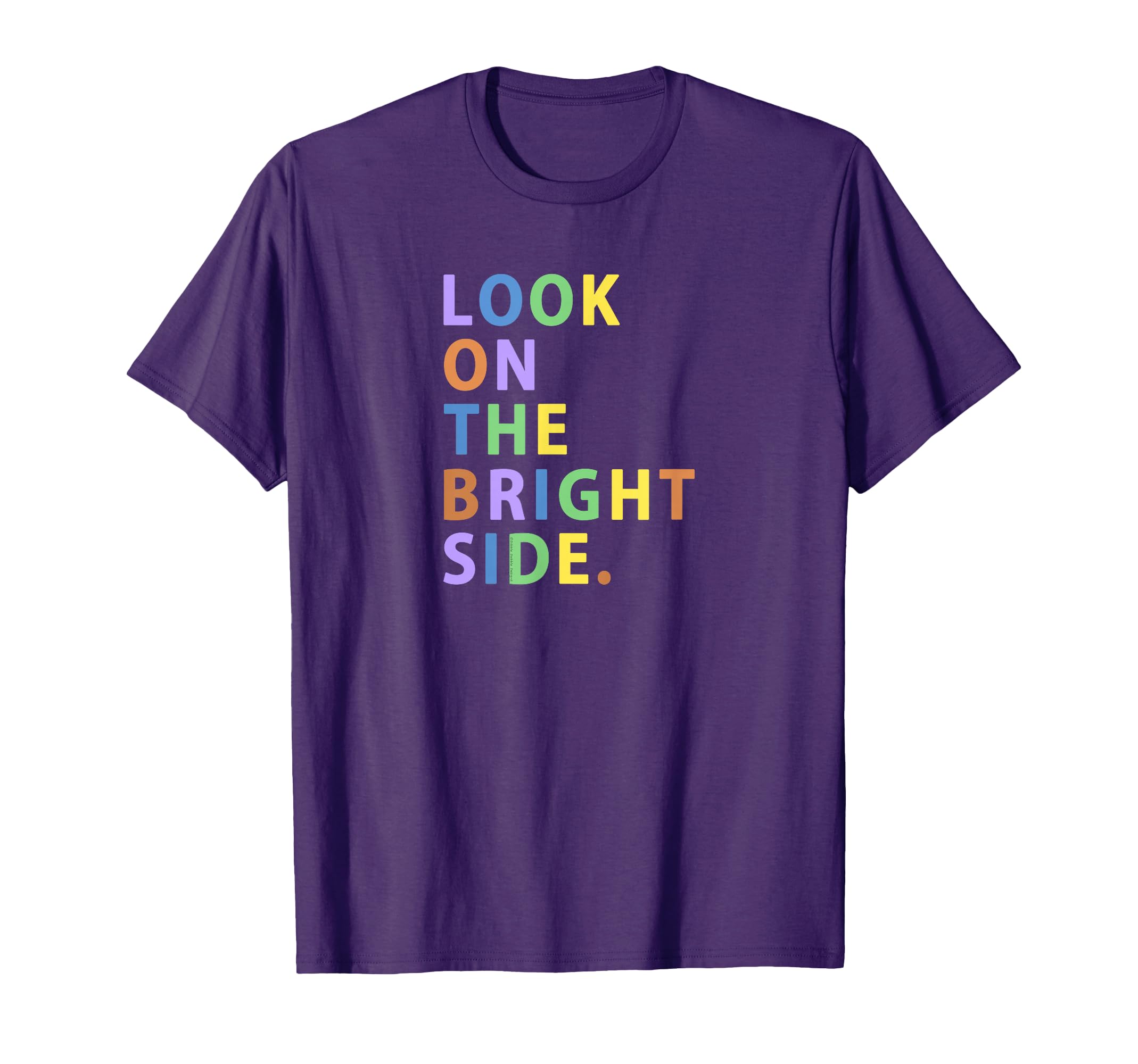 Bright Side Gratitude Positive Message T-Shirt - Unique Graphic for Adults - T-Shirt, Sweatshirt, Hoodie