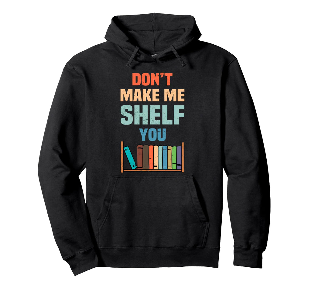 Librarian Bookworm Readers Bibliophile Hoodie - Minimalist Print Men Women - T-Shirt, Sweatshirt, Hoodie