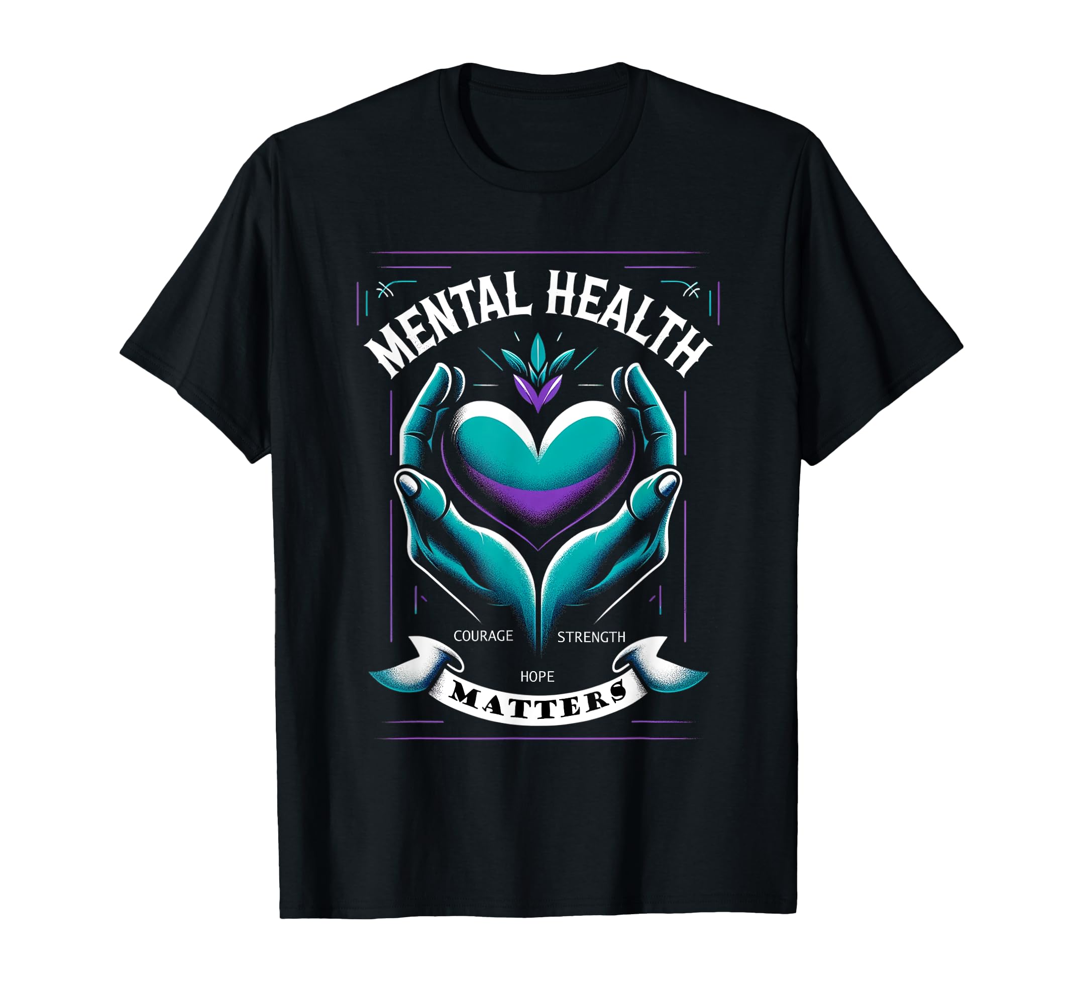 Suicide Awareness Mental Health T-Shirt - Aesthetic Graphic Men Women - T-Shirt, Sweatshirt, Hoodie