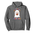 Ghost Reading Book Lovers Halloween Hoodie - Aesthetic Graphic Unisex - T-Shirt, Sweatshirt, Hoodie
