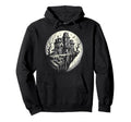 Edgar Allan Poe Raven Gothic Hoodie - Fun Novelty Design Men Women - T-Shirt, Sweatshirt, Hoodie