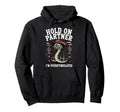 Hold Partner Im Overstimulated Funny Hoodie - Aesthetic Graphic Unisex - T-Shirt, Sweatshirt, Hoodie