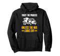 Trust Process Concrete Worker Crew Hoodie - Aesthetic Graphic Men Women - T-Shirt, Sweatshirt, Hoodie