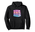 Sleep Eat Read Repeat Booklover Hoodie - Casual Everyday Wear Men Women - T-Shirt, Sweatshirt, Hoodie