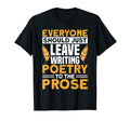 Literature Gifts Poetry Literary T-Shirt - Minimalist Print for Adults - T-Shirt, Sweatshirt, Hoodie