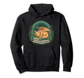 Sleeping Dragon Books Fantasy Reader Hoodie - Casual Everyday Wear Unisex - T-Shirt, Sweatshirt, Hoodie