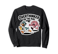 Overthinker Run Duck Sweatshirt - Unique Graphic Men Women - T-Shirt, Sweatshirt, Hoodie