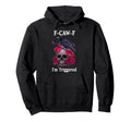 Fcawf You Had Me Trigger Warning Hoodie - Casual Everyday Wear Men Women - T-Shirt, Sweatshirt, Hoodie