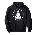 Yoga Pose Stars Yogi Spiritual Hoodie - Unique Graphic for Adults - T-Shirt, Sweatshirt, Hoodie