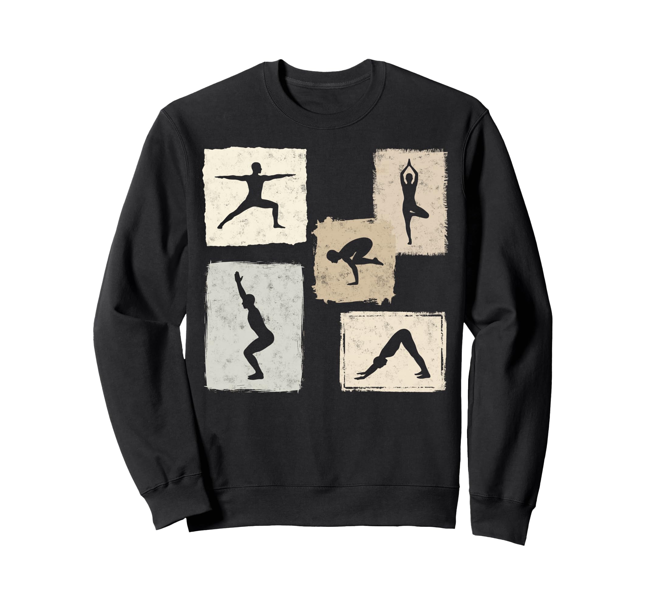Yoga Pose Meditation Mandala Chakras Sweatshirt - Trendy Graphic Men Women - T-Shirt, Sweatshirt, Hoodie