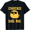 Chicks Dig Me Easter Shirt Unisex T-shirt, Sweatshirt, Hoodie, Long Sleeve Tee - T-Shirt, Sweatshirt, Hoodie