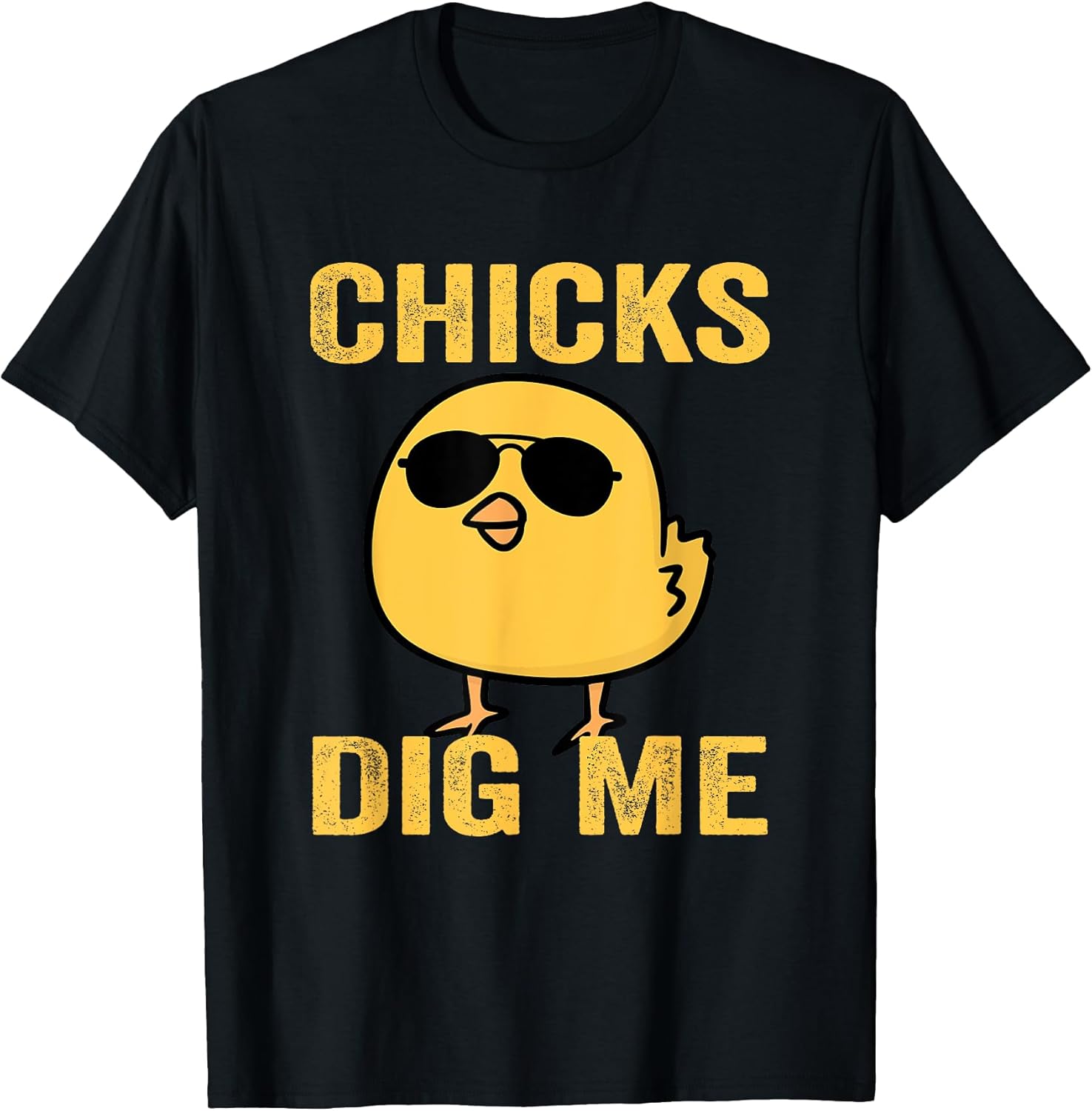 Chicks Dig Me Easter Shirt Unisex T-shirt, Sweatshirt, Hoodie, Long Sleeve Tee - T-Shirt, Sweatshirt, Hoodie