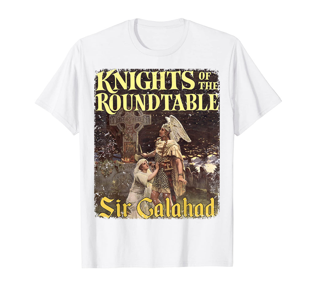 Sir Galahad Knights Round Table T-Shirt - Unique Graphic for Adults - T-Shirt, Sweatshirt, Hoodie