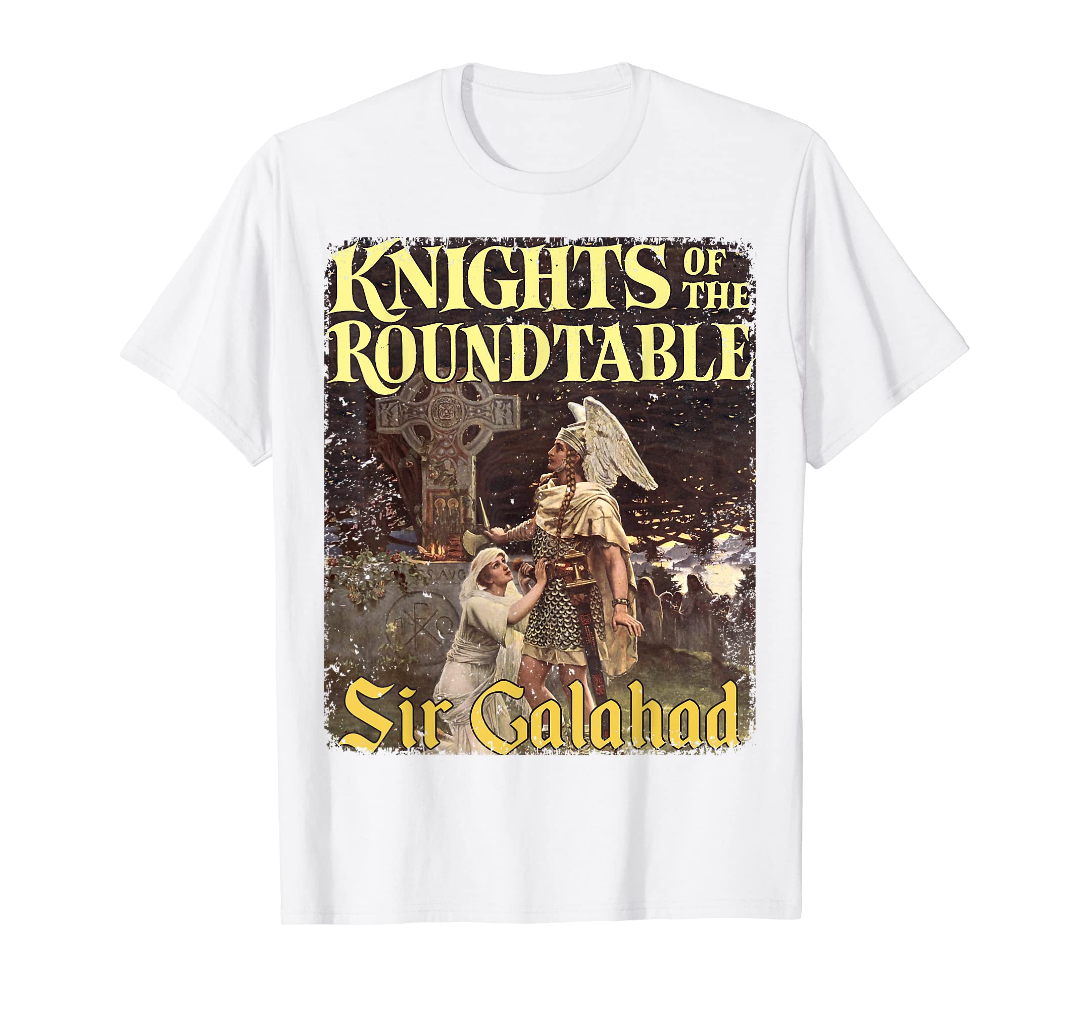 Sir Galahad Knights Round Table T-Shirt - Unique Graphic for Adults - T-Shirt, Sweatshirt, Hoodie