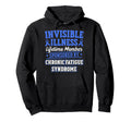 Chronic Fatigue Syndrome Warrior Hoodie - Trendy Graphic for Adults - T-Shirt, Sweatshirt, Hoodie