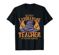 Halloween Scary Literature Teacher No T-Shirt - Custom Art Print Unisex - T-Shirt, Sweatshirt, Hoodie