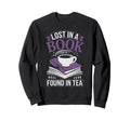 Tea And Literature Cozy Reading Nook Sweatshirt - Minimalist Print Unisex - T-Shirt, Sweatshirt, Hoodie