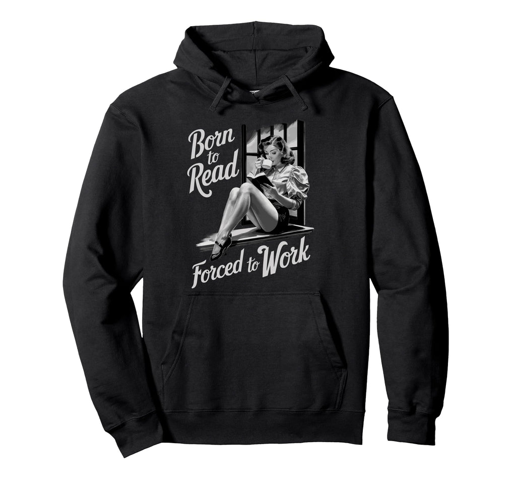 Bookworm Bibliophile Reader Librarian Hoodie - Graphic Print Men Women - T-Shirt, Sweatshirt, Hoodie