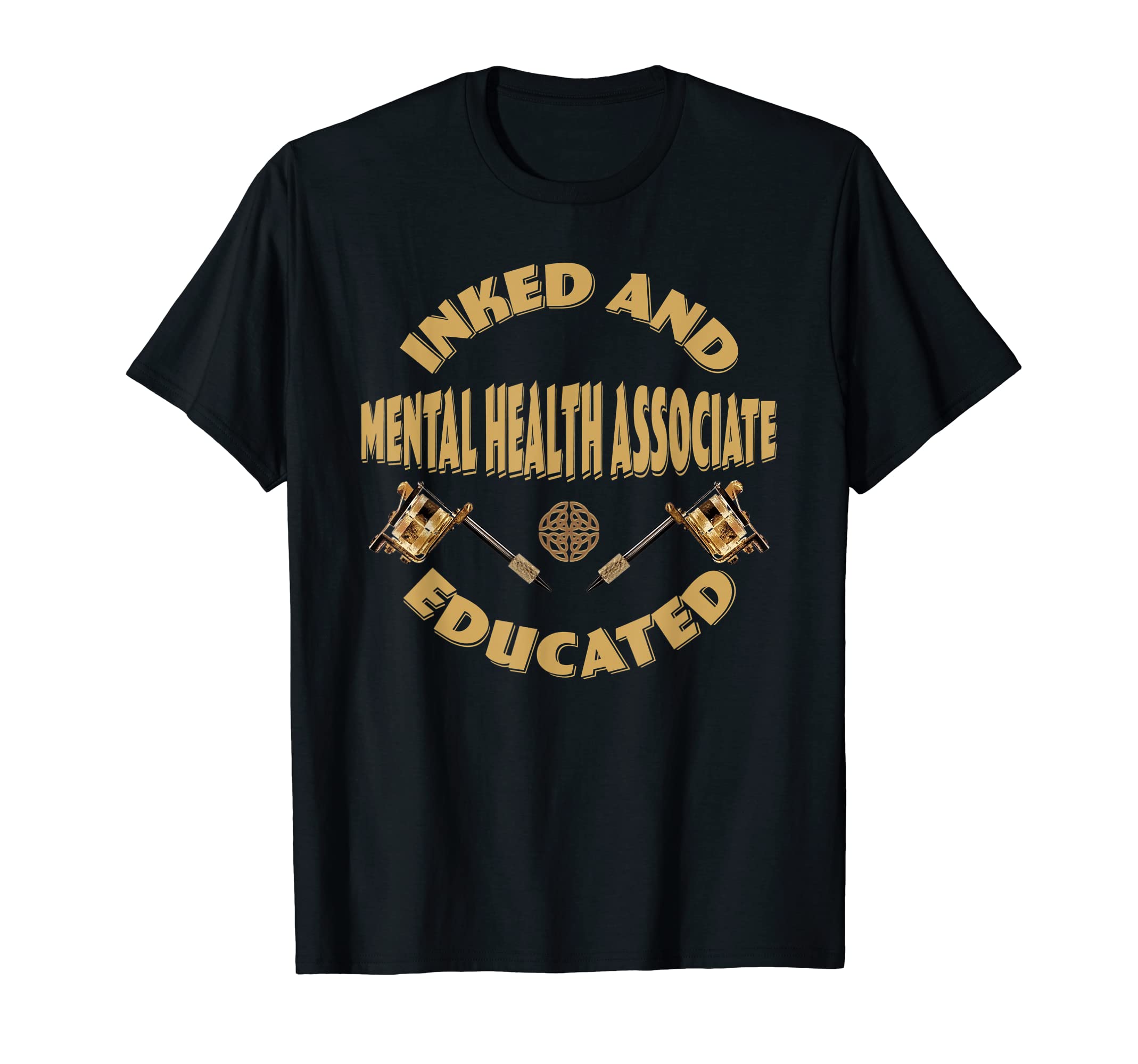 Inked And Educated Mental Health T-Shirt - Custom Art Print Men Women - T-Shirt, Sweatshirt, Hoodie