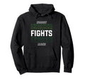 Nobody Fights Alone Green Mental Health Hoodie - Novelty Apparel Unisex - T-Shirt, Sweatshirt, Hoodie