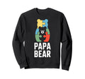 Father Autism Dad Papa Bear Sweatshirt - Casual Everyday Wear Unisex - T-Shirt, Sweatshirt, Hoodie