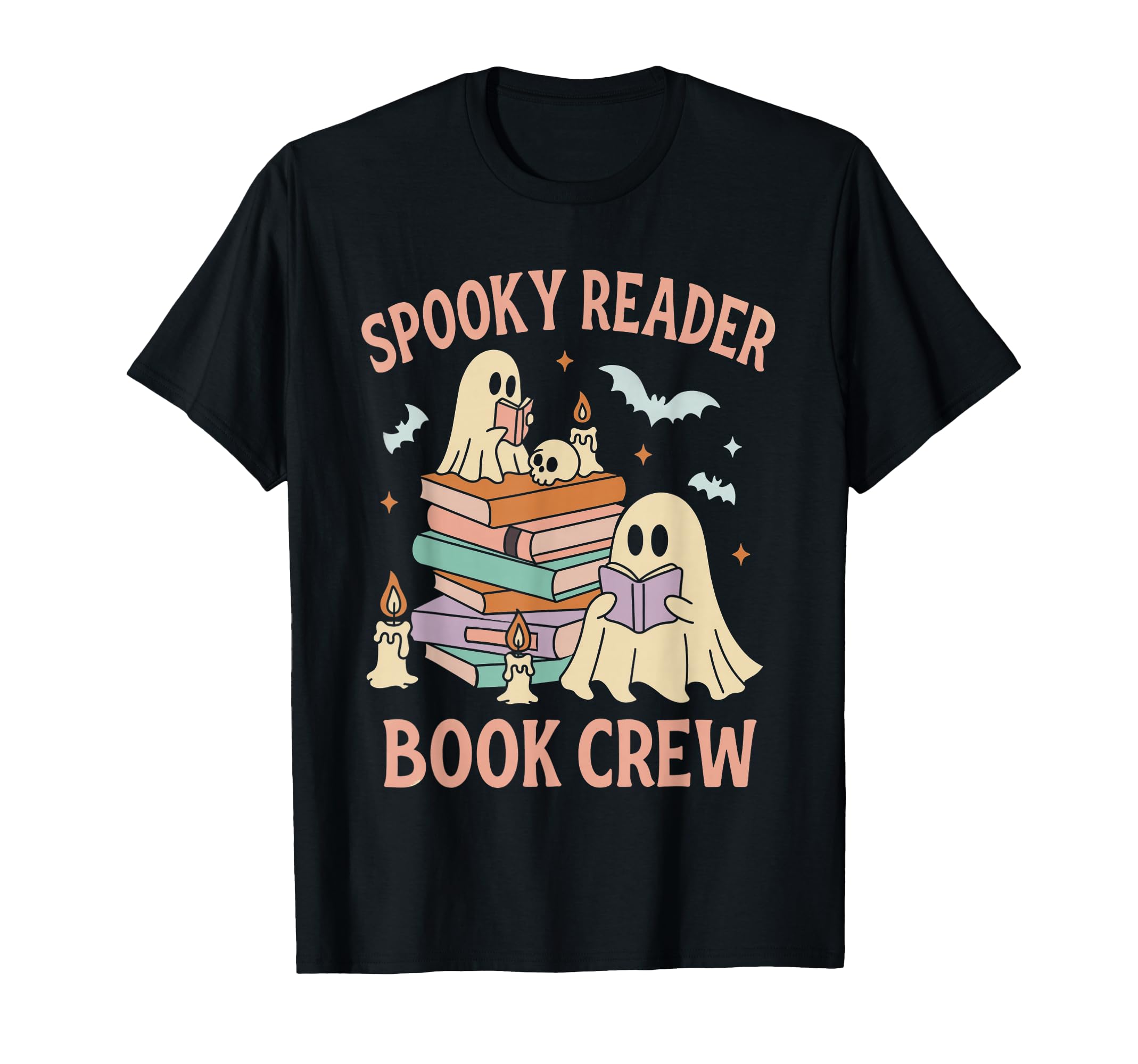 Halloween Spooky Reader Book Lover T-Shirt - Streetwear Style Unisex - T-Shirt, Sweatshirt, Hoodie